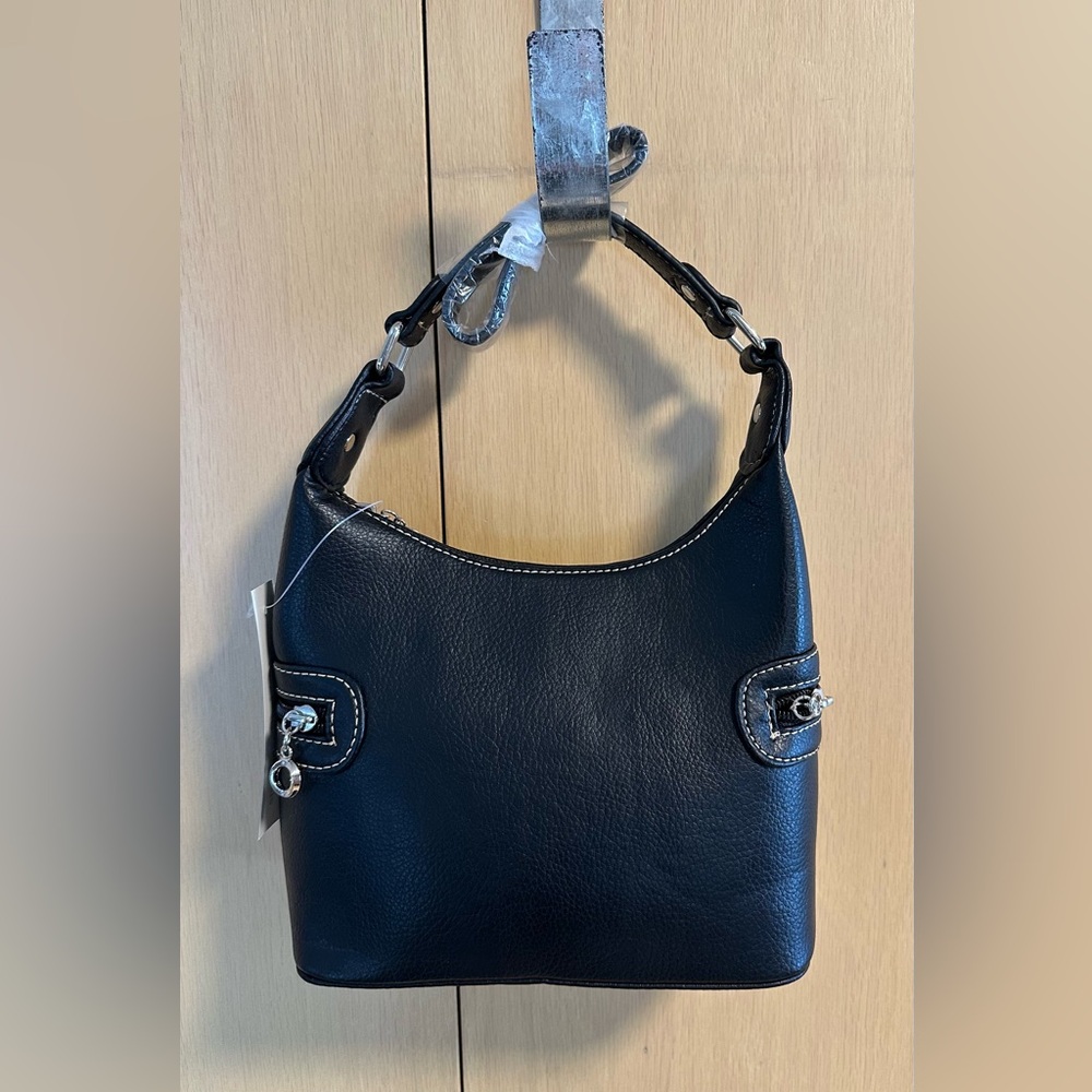 Vegan Leather Bucket Purse with Shoulder Strap - NWT
